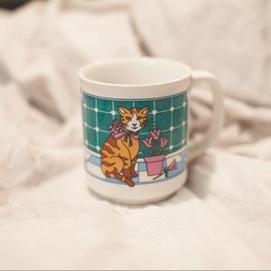 Vintage Cat Mug